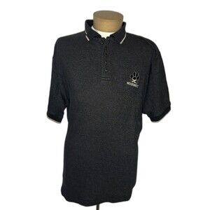 Vintage Mizzou Tigers University of Missouri Textured Polo Shirt